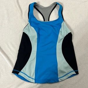 Lululemon Racerback with Sport Bra underneath